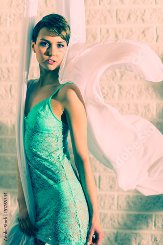 Photo: Beautiful brunette Beautiful brunette