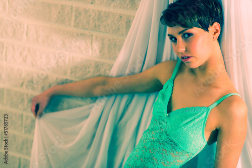 Photo: Beautiful brunette Beautiful brunette