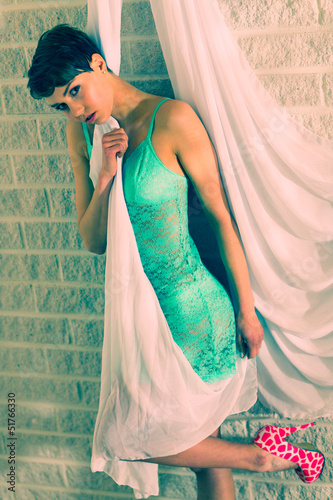 Photo: Beautiful brunette Beautiful brunette