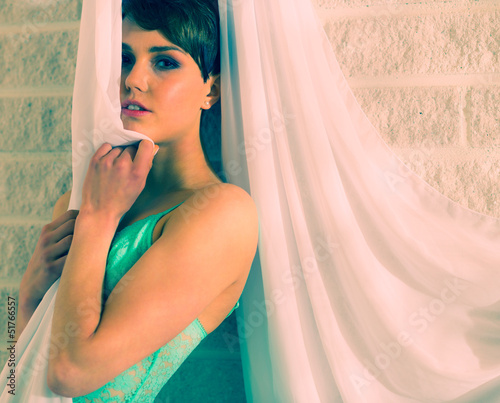 Photo: Beautiful brunette Beautiful brunette