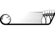 Bowling Ball and Pin design