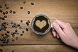 Kaffee  Herz