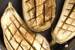 Baked hot eggplant