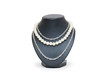 Necklace isolated on the white