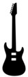 E-Gitarre Silhouette