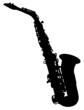 Saxophon Silhouette