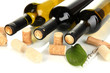 Wine and corks close up
