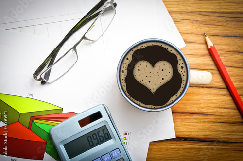 Photo: kaffee herz kaffee herz