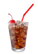 写真: glass of coke with cherry点 glass of coke with cherry