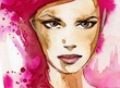 Illustration: beautiful woman beautiful woman