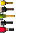 Group of many bottles