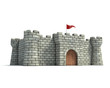 fort 3d illustration