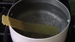 Adding Lasagna Noodles to Boiling Water