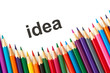 Multicolored pencils