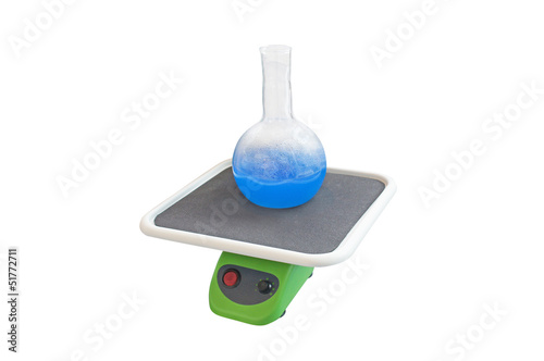 Photo: Equipment of a chemical laboratory Equipment of a chemical laboratory