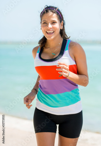 Photo: Female runner Female runner