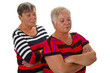 Streitende Seniorinnen