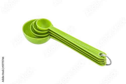 Photo: Measuring Spoons isolated Measuring Spoons isolated