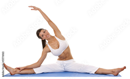 Photo: woman and yoga woman and yoga
