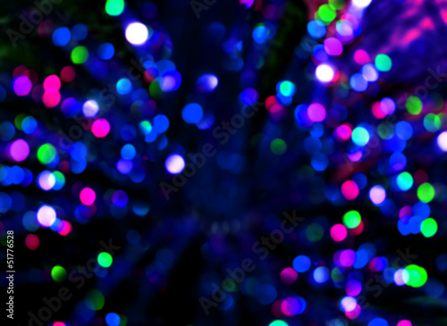 Photo: Abstract bokeh background in blue tones Abstract bokeh background in blue tones