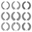 Vector: Laurel wreath Laurel wreath