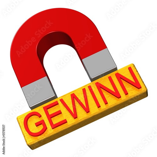 Illustration: Gewinn Gewinn