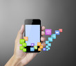 Foto: Touch screen mobile phone Touch screen mobile phone