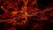 Technology background with metal gears and cogwheels