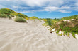 dune and clouds