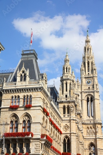 Photo: Vienna City Hall, Austria Vienna City Hall, Austria