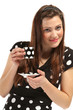 Frau mit Kaffee