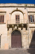 De Rinaldis Palace. Lecce. Puglia. Italy.
