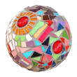 Photo: Boule en mosaïque Boule en mosaïque