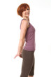 Frau beim Sport