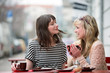 Women talking