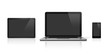 Laptop, mobile phone and digital tablet pc
