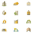 Vektor: Vector real estate icon set Vector real estate icon set