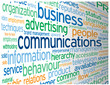 Vektor: "COMMUNICATIONS" Tag Cloud (business customers contact services) "COMMUNICATIONS" Tag Cloud (business customers contact services)