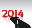 Route to the New Year 2014 - 3D
