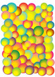 abstract vector bubbles background