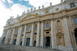 Entrance of st. Peters CHurch in Vatican City
