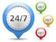 24/7 Badge