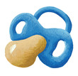 Illustration: Blue soother Blue soother