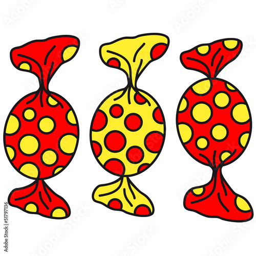 Illustration: Bonbons Bonbons