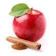 Apple with canelle