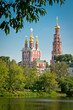 Beautiful view on the church, Moscow, Russia