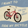 Bicycle vintage poster
