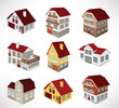 Townhouses in perspective