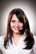 Foto: Charming smiling call centre operator Charming smiling call centre operator