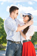 Happy Romantic Couple
